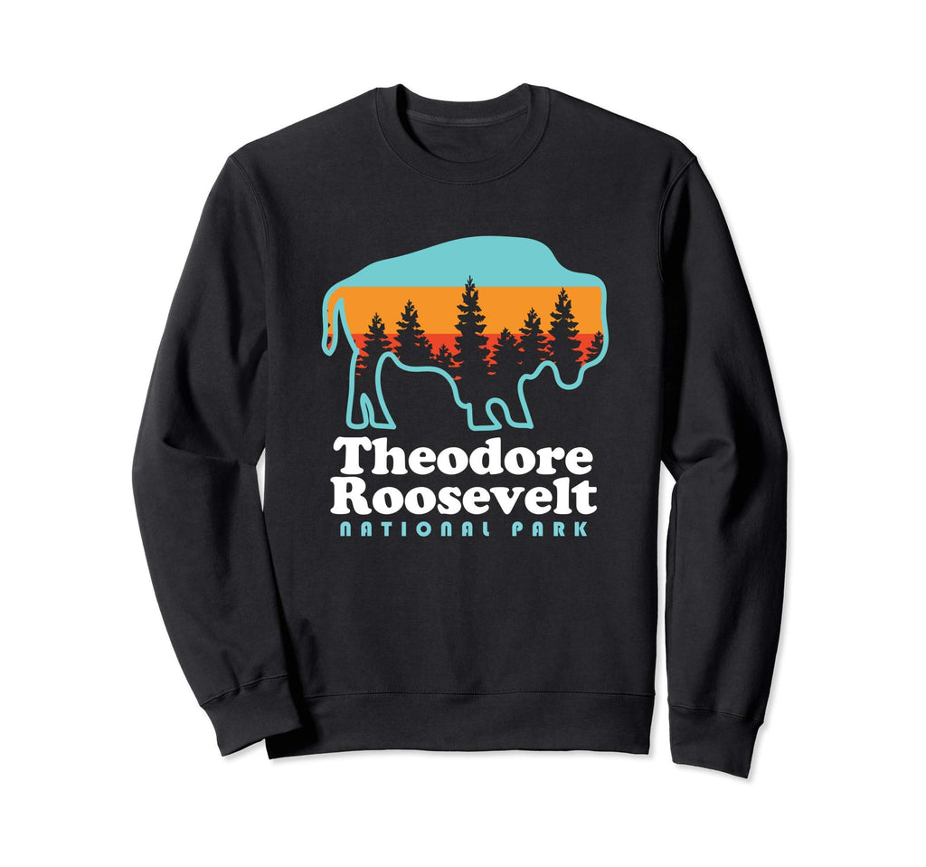 Theodore Roosevelt National Park Sweatshirt - Trendy Graphic for Adults - T-Shirt, Sweatshirt, Hoodie