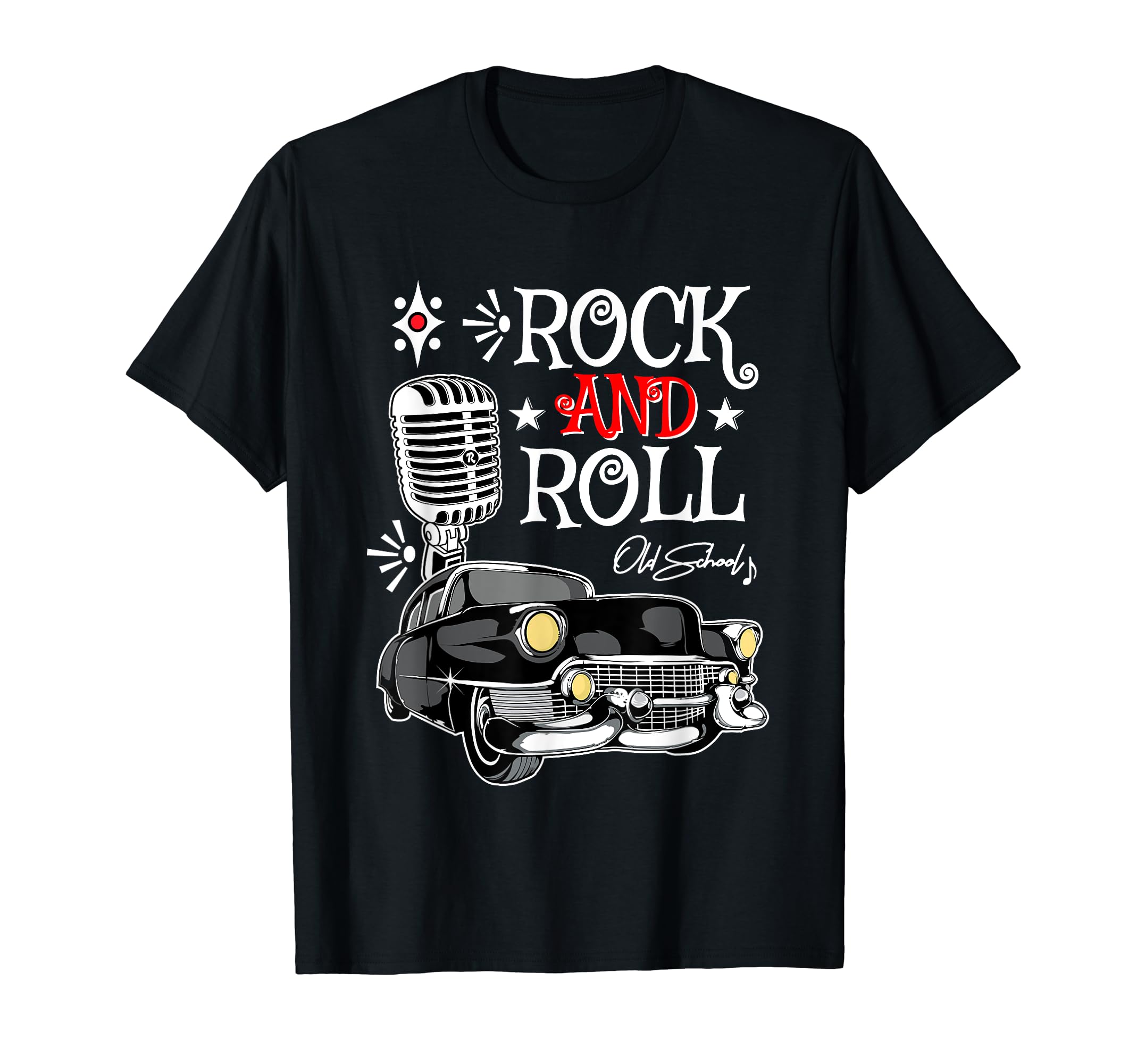 1950S Rockabilly 50S Sock Hop T-Shirt - Fun Novelty Design for Adults - T-Shirt, Sweatshirt, Hoodie
