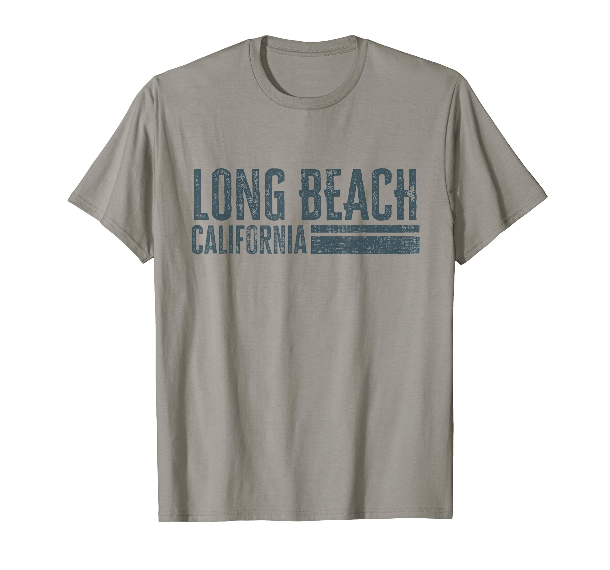 Long Beach California Distressed T-Shirt - Trendy Graphic for Adults - T-Shirt, Sweatshirt, Hoodie