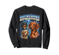 Dachshund 80S Dog Lover Funny 90S Sweatshirt - Minimalist Print Unisex - T-Shirt, Sweatshirt, Hoodie