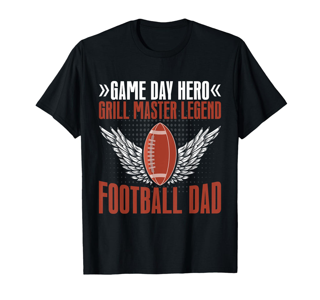 Game Day Hero Grill Master Legend T-Shirt - Fun Novelty Design Men Women - T-Shirt, Sweatshirt, Hoodie