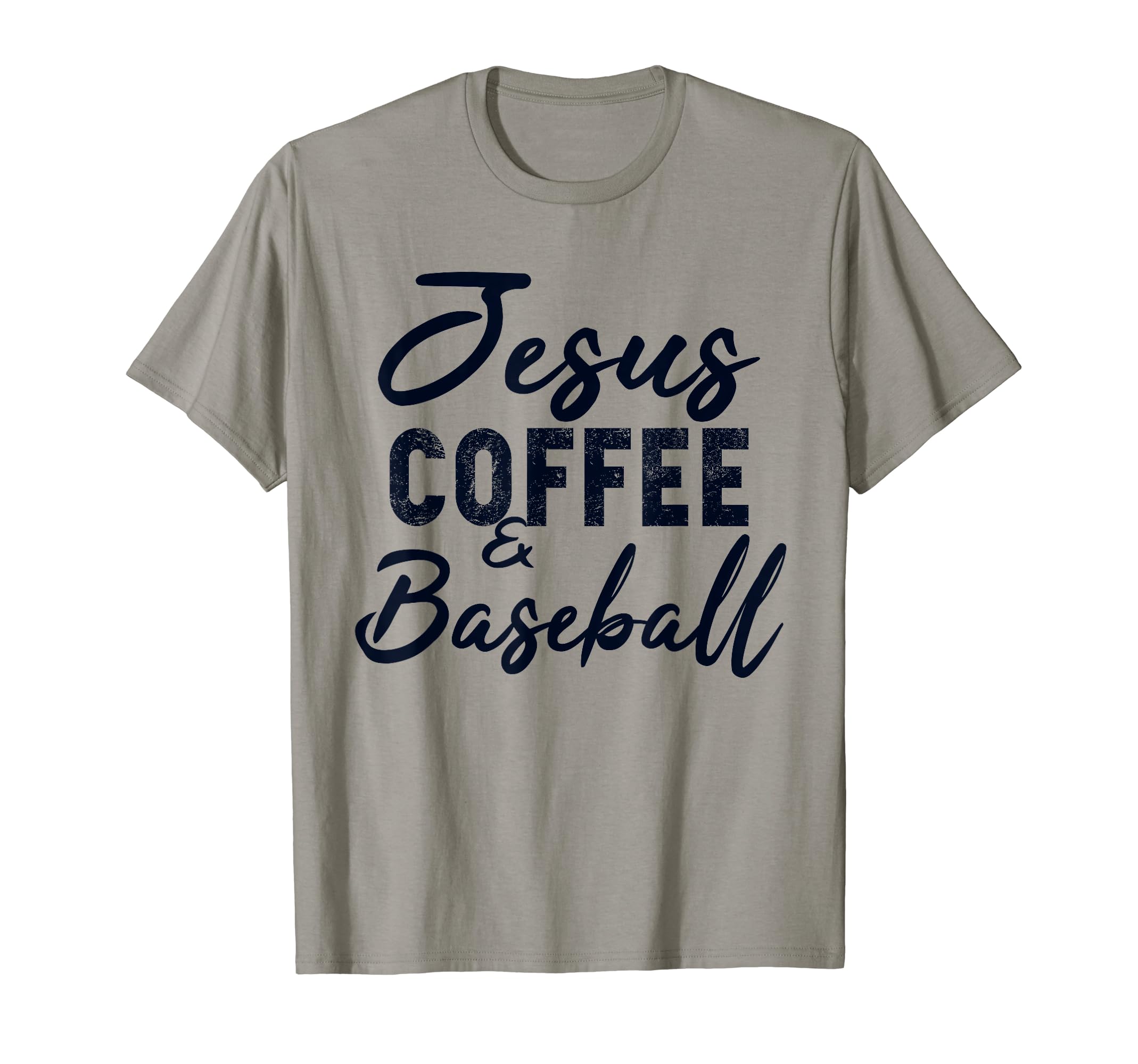 Jesus Coffee And Baseball Sport T-Shirt - Aesthetic Graphic Men Women - T-Shirt, Sweatshirt, Hoodie