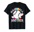 Baseball Brother Colorful Baseball T-Shirt - Custom Art Print Unisex - T-Shirt, Sweatshirt, Hoodie