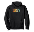 Born 1997 Birth Year Original Distressed Hoodie - Trendy Graphic Men Women - T-Shirt, Sweatshirt, Hoodie