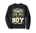 Fathers Day Baseball Dad Baseball Sweatshirt - Novelty Apparel for Adults - T-Shirt, Sweatshirt, Hoodie