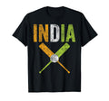 Indian Flag India Cricket Player Fan T-Shirt - Novelty Apparel Men Women - T-Shirt, Sweatshirt, Hoodie