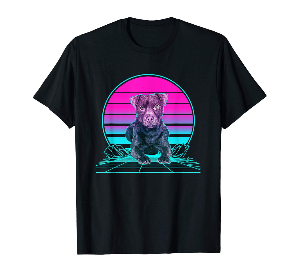 Sunset Patterdale Terrier T-Shirt - Trendy Graphic Unisex - T-Shirt, Sweatshirt, Hoodie