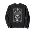 Skull Cat Skeleton Kitty Kitten Sweatshirt - Trendy Graphic Men Women - T-Shirt, Sweatshirt, Hoodie