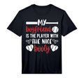Mens Baseball Girlfriend Funny T-Shirt - Minimalist Print Unisex - T-Shirt, Sweatshirt, Hoodie