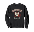 Cross Plate Christian Baseball Faith Sweatshirt - Graphic Print Men Women - T-Shirt, Sweatshirt, Hoodie
