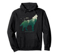 National Park Wolf Preserve Protect Nature Hoodie - Graphic Print Unisex - T-Shirt, Sweatshirt, Hoodie