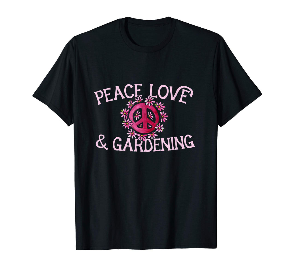 Peace Love And Gardening T-Shirt - Custom Art Print for Adults - T-Shirt, Sweatshirt, Hoodie