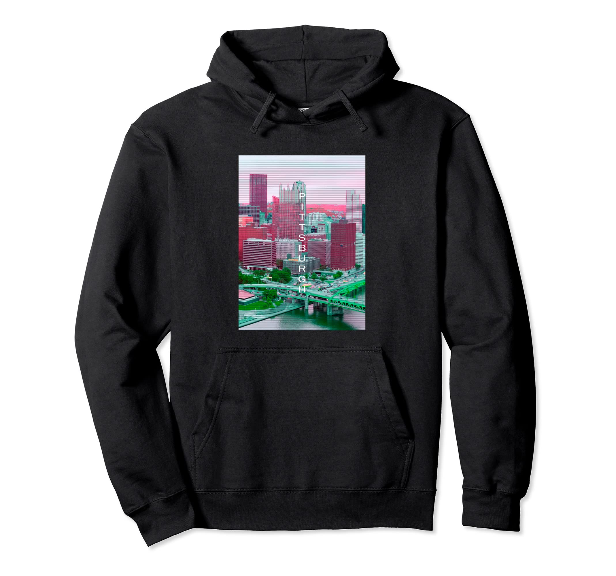 Pennsylvania Vaporwave Aesthetic Hoodie - Casual Everyday Wear Unisex - T-Shirt, Sweatshirt, Hoodie