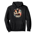 Baseball Dad Fathers Day Hoodie - Unique Graphic Men Women - T-Shirt, Sweatshirt, Hoodie