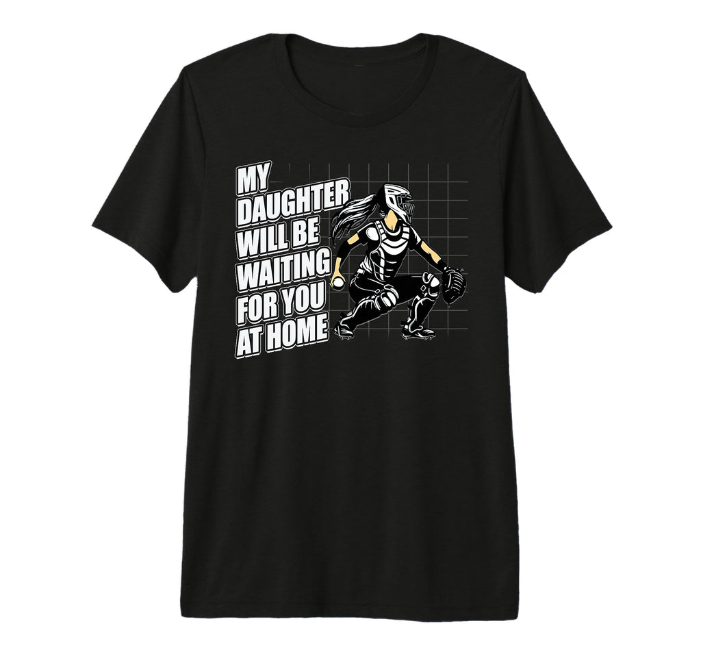 Softball Catcher Proud Mom And Dad Game T-Shirt - Trendy Graphic Men Women - T-Shirt, Sweatshirt, Hoodie