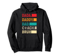 Baseball Dad Hoodie - Minimalist Print Unisex - T-Shirt, Sweatshirt, Hoodie