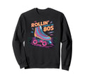 Roller Skate Roller Skating 80S Sweatshirt - Custom Art Print for Adults - T-Shirt, Sweatshirt, Hoodie