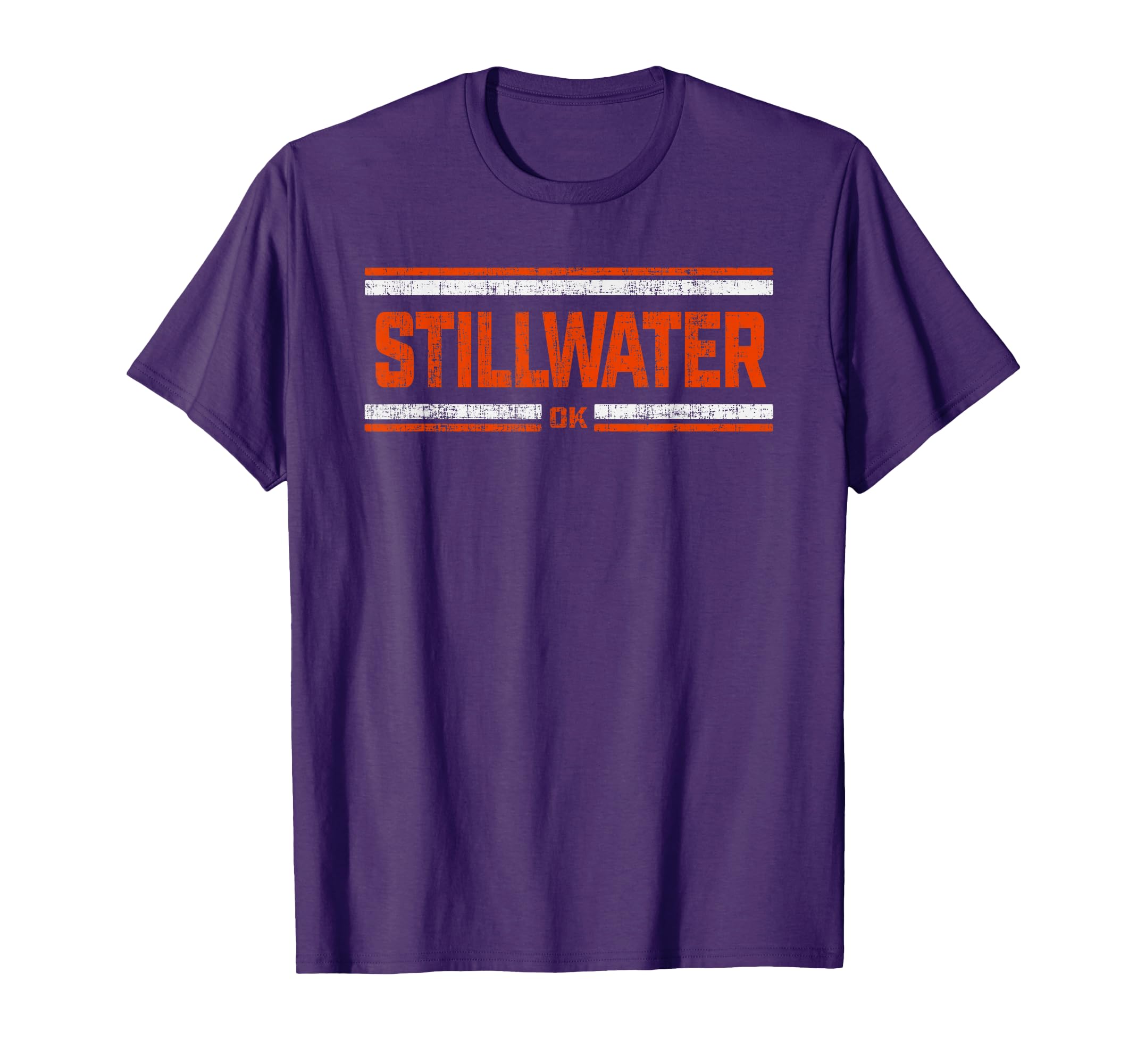 Stillwater Ok Distressed T-Shirt - Unique Graphic Men Women - T-Shirt, Sweatshirt, Hoodie