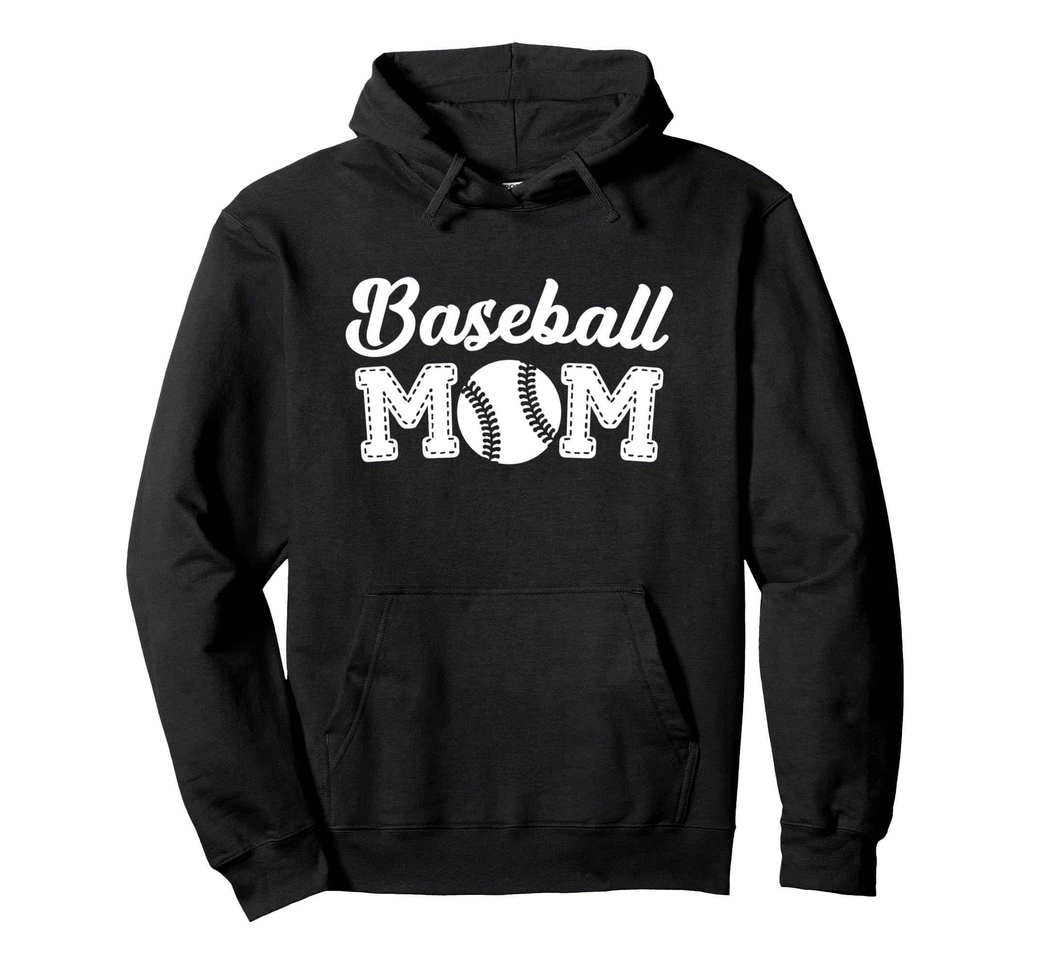 Baseball Mom Baseball Moms Hoodie - Casual Everyday Wear for Adults - T-Shirt, Sweatshirt, Hoodie