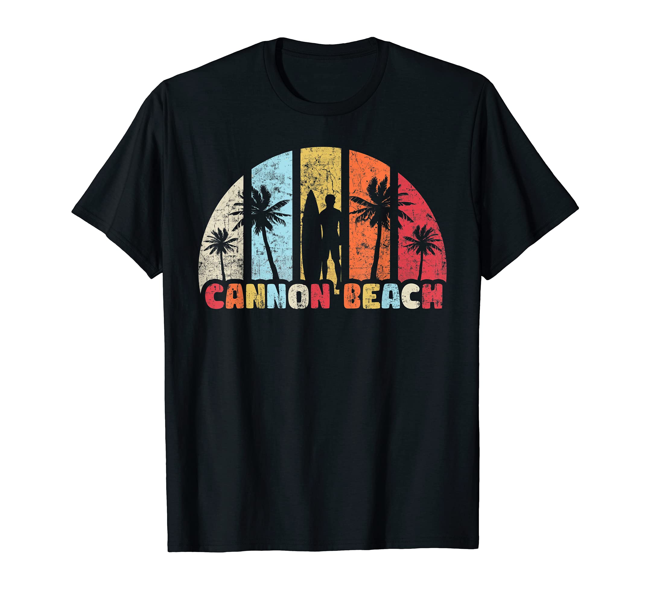 Cannon Beach Oregon Beach Sunset T-Shirt - Aesthetic Graphic for Adults - T-Shirt, Sweatshirt, Hoodie