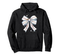 Baseball Coquette Bow Baseball Mom Bow Hoodie - Custom Art Print Men Women - T-Shirt, Sweatshirt, Hoodie
