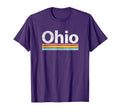 Ohio Worn Stripes T-Shirt - Minimalist Print Unisex - T-Shirt, Sweatshirt, Hoodie