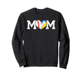 Volleyball Baseball Mom Baseball Sweatshirt - Unique Graphic Unisex - T-Shirt, Sweatshirt, Hoodie