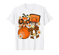 Basketball Coquette Bow Basketball Cheer T-Shirt - Minimalist Print Unisex - T-Shirt, Sweatshirt, Hoodie