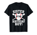 Sister Birthday Baseball Birthday T-Shirt - Graphic Print Men Women - T-Shirt, Sweatshirt, Hoodie