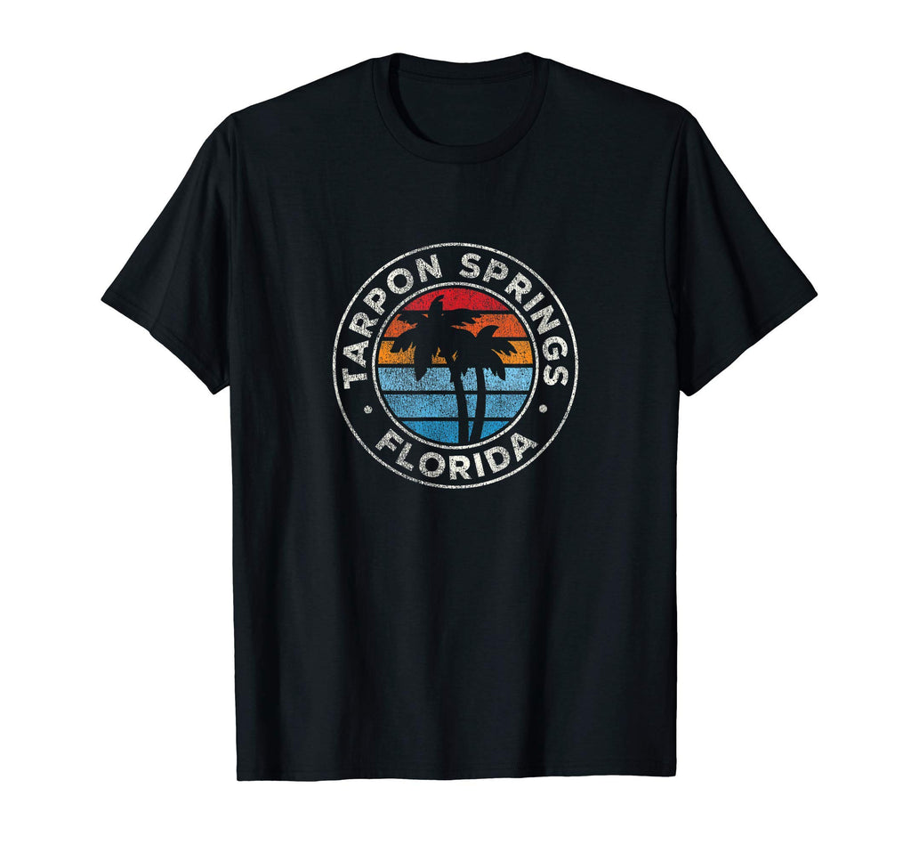 Tarpon Springs Florida Fl 70S T-Shirt - Fun Novelty Design Men Women - T-Shirt, Sweatshirt, Hoodie