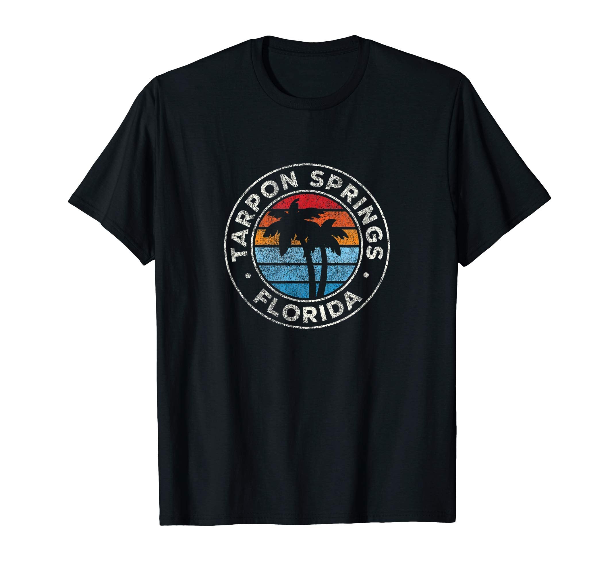 Tarpon Springs Florida Fl 70S T-Shirt - Fun Novelty Design Men Women - T-Shirt, Sweatshirt, Hoodie