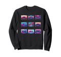 Cassette Tape Music Lover Sweatshirt - Minimalist Print Unisex - T-Shirt, Sweatshirt, Hoodie