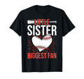 Baseball Sister Womens Little T-Shirt - Fun Novelty Design for Adults - T-Shirt, Sweatshirt, Hoodie