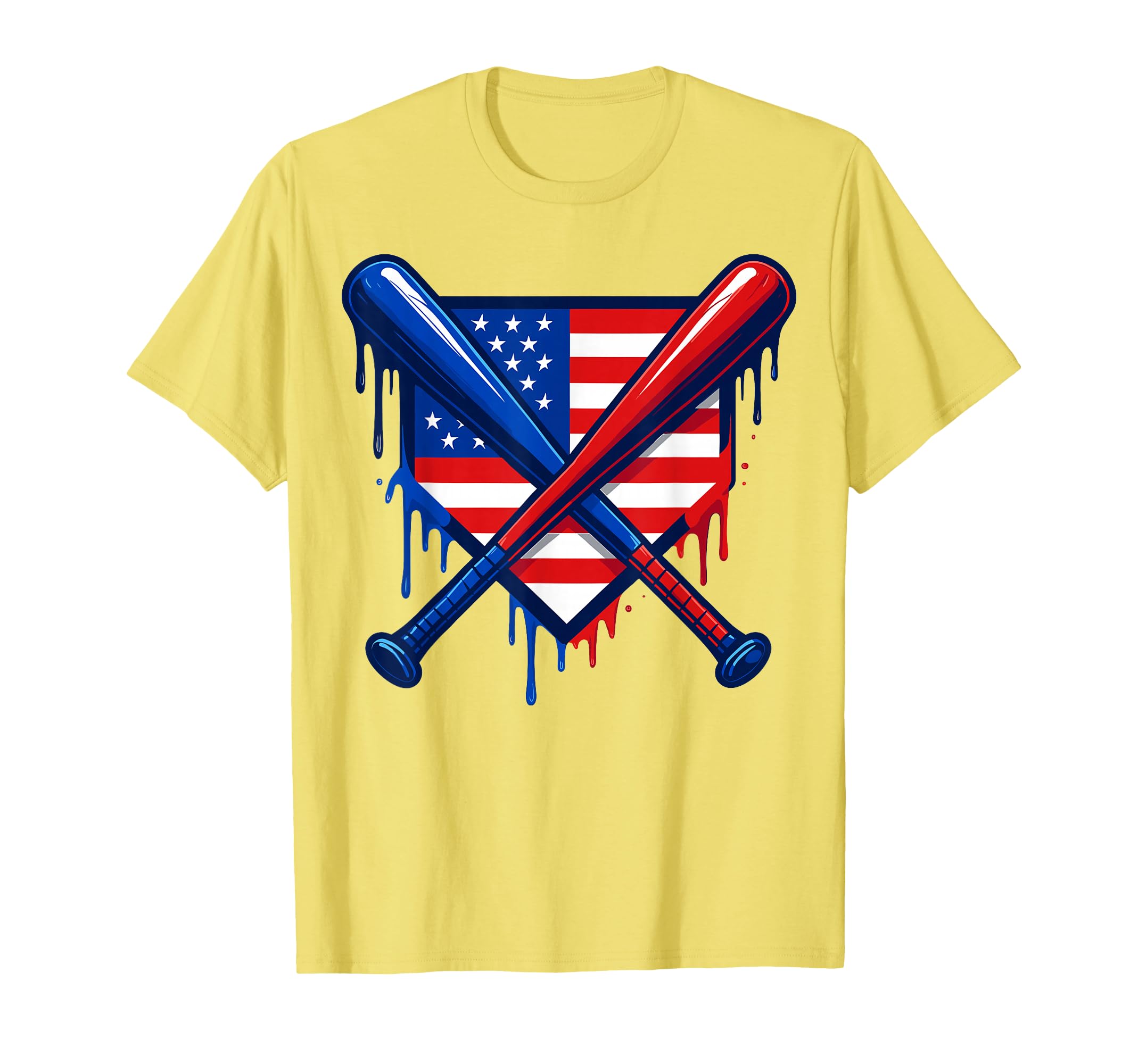 Baseball Ice Cream Red White T-Shirt - Casual Everyday Wear for Adults - T-Shirt, Sweatshirt, Hoodie