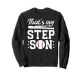 Proud Baseball Step Dad Baseball Sweatshirt - Aesthetic Graphic Men Women - T-Shirt, Sweatshirt, Hoodie