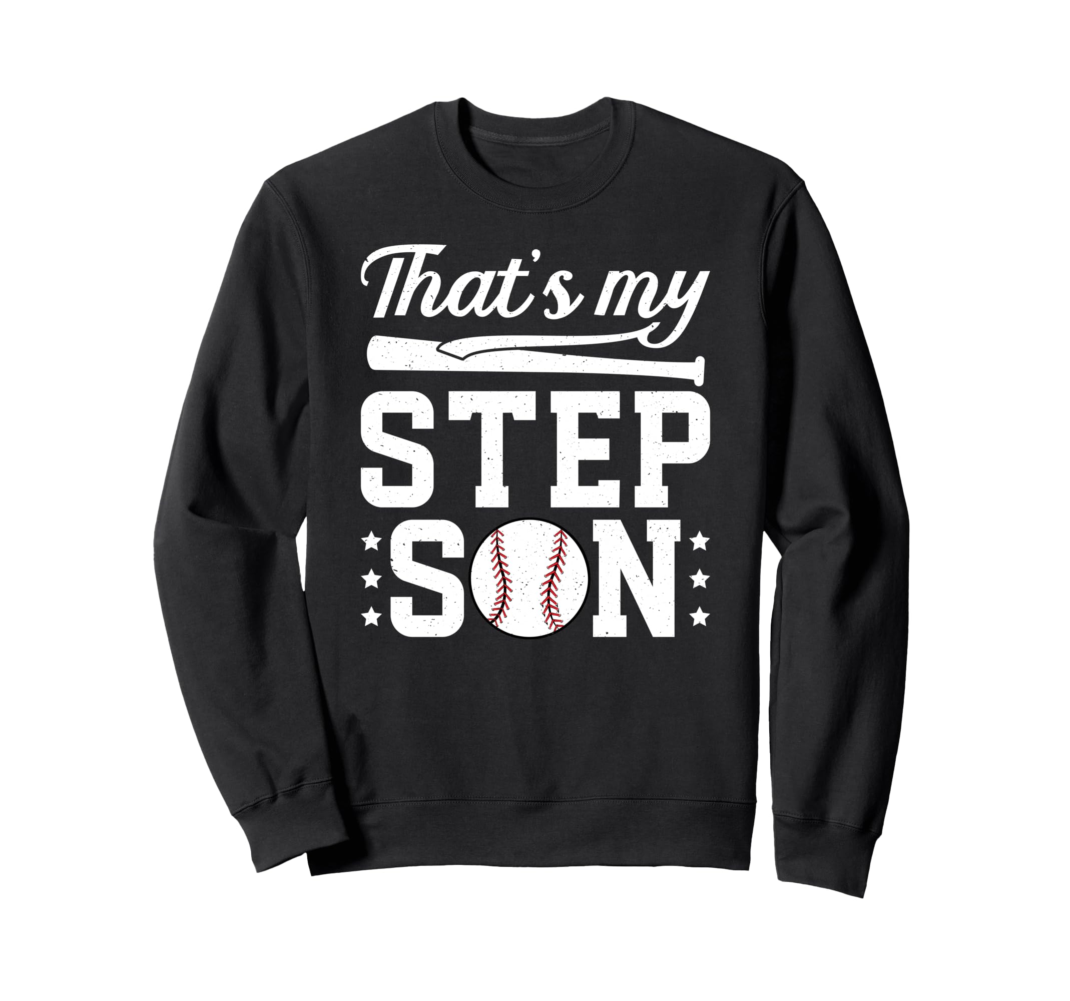 Proud Baseball Step Dad Baseball Sweatshirt - Aesthetic Graphic Men Women - T-Shirt, Sweatshirt, Hoodie