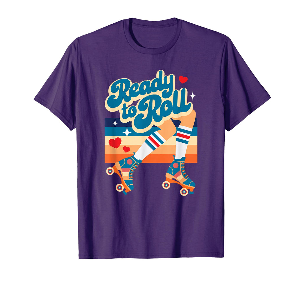 Ready To Roll Roller Skate T-Shirt - Trendy Graphic Men Women - T-Shirt, Sweatshirt, Hoodie
