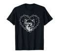 Y2K Cat Chain Heart Emo Goth 90S T-Shirt - Casual Everyday Wear for Adults - T-Shirt, Sweatshirt, Hoodie
