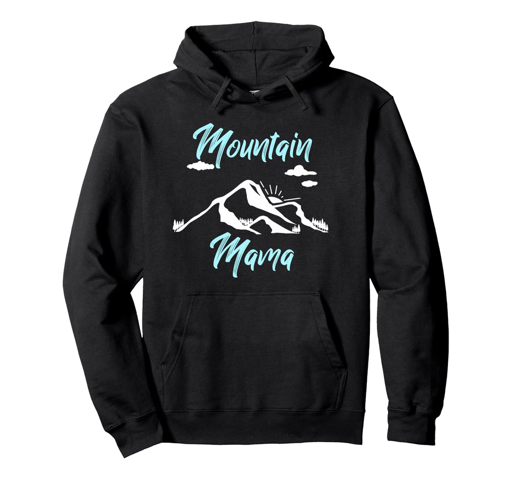 Distressed Mountain Mama Gift Hoodie - Streetwear Style Men Women - T-Shirt, Sweatshirt, Hoodie
