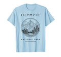 Olympic National Park Outline T-Shirt - Trendy Graphic Unisex - T-Shirt, Sweatshirt, Hoodie