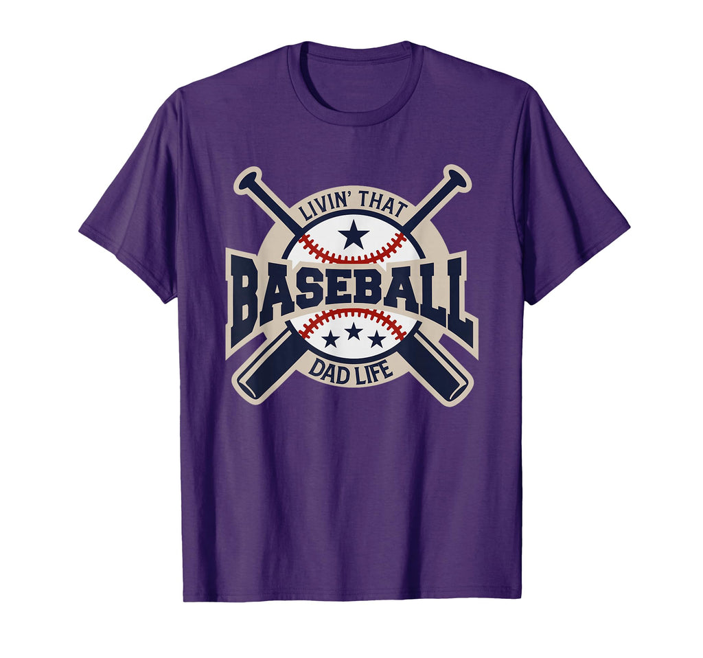 Living That Dad Life Baseball Sport T-Shirt - Streetwear Style Men Women - T-Shirt, Sweatshirt, Hoodie