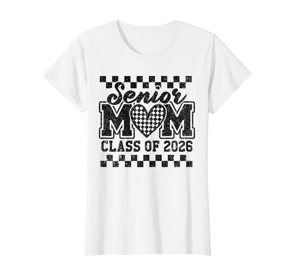 Checkered Heart Game Day Class 2026 T-Shirt - Streetwear Style Men Women - T-Shirt, Sweatshirt, Hoodie