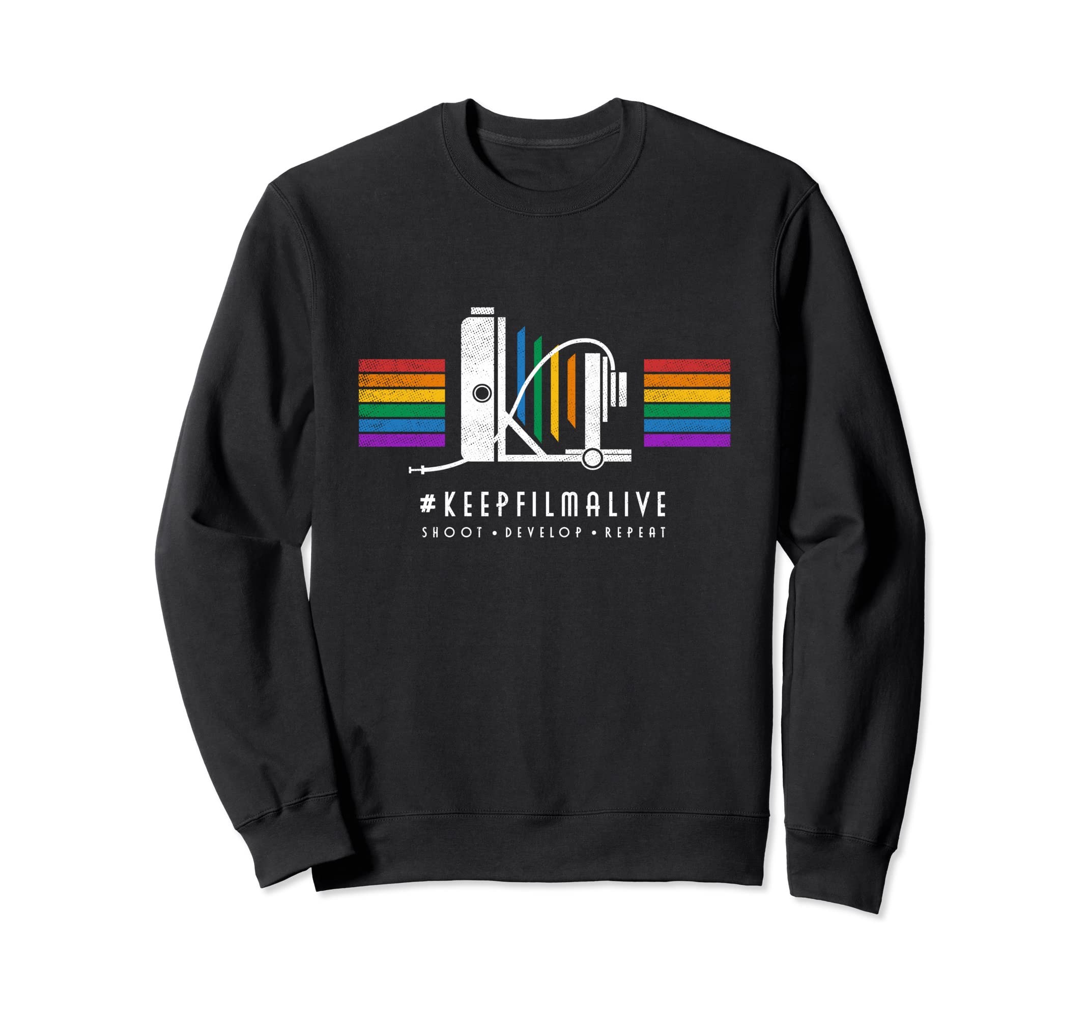 Large Format Field Camera Analog Film Sweatshirt - Custom Art Print Unisex - T-Shirt, Sweatshirt, Hoodie