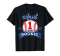 Aunt Rookie 1St Birthday Baseball Theme T-Shirt - Custom Art Print Unisex - T-Shirt, Sweatshirt, Hoodie