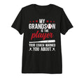 Mens My Grandson Baseball Grandpa T-Shirt - Fun Novelty Design Unisex - T-Shirt, Sweatshirt, Hoodie