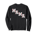Baseball Mama Mothers Day Sweatshirt - Fun Novelty Design for Adults - T-Shirt, Sweatshirt, Hoodie