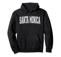 Santa Monica Ca California Usa Sports Hoodie - Graphic Print for Adults - T-Shirt, Sweatshirt, Hoodie
