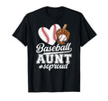 Baseball Aunt So Proud Aunt T-Shirt - Casual Everyday Wear for Adults - T-Shirt, Sweatshirt, Hoodie