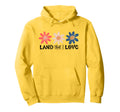 Land That I Love 4Th July Boho Floral Hoodie - Custom Art Print Men Women - T-Shirt, Sweatshirt, Hoodie