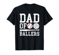 Dad Ballers Proud Volleyball T-Shirt - Minimalist Print for Adults - T-Shirt, Sweatshirt, Hoodie